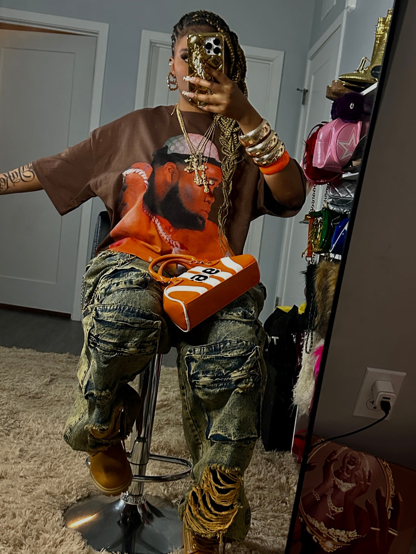 Rod Wave oversized graphic tee