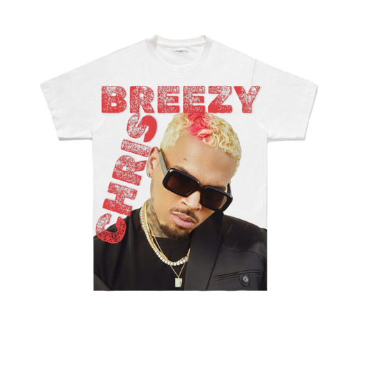 CHRIS BREEZY GRAPHIC TEE