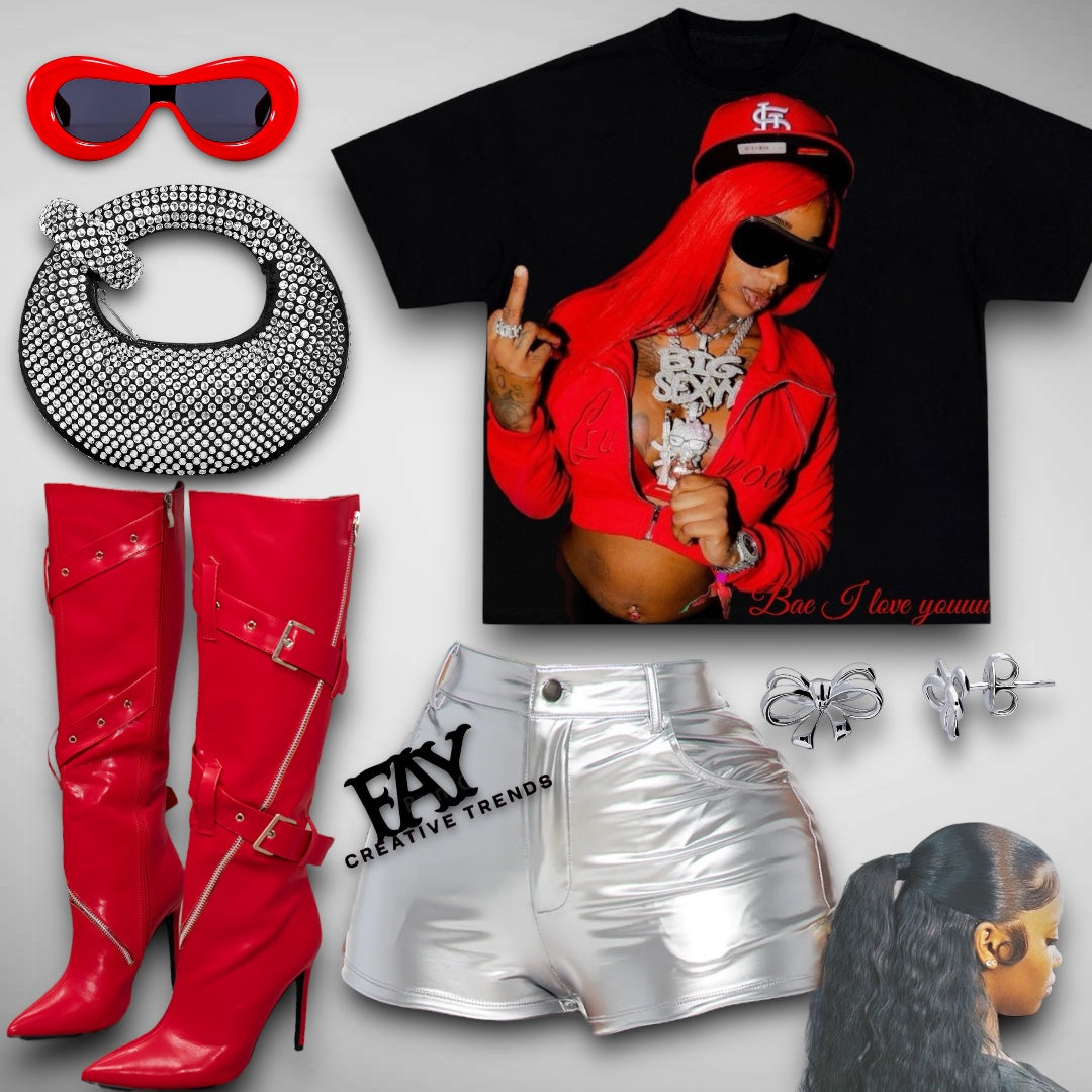 Sexyyyy Red graphic tee