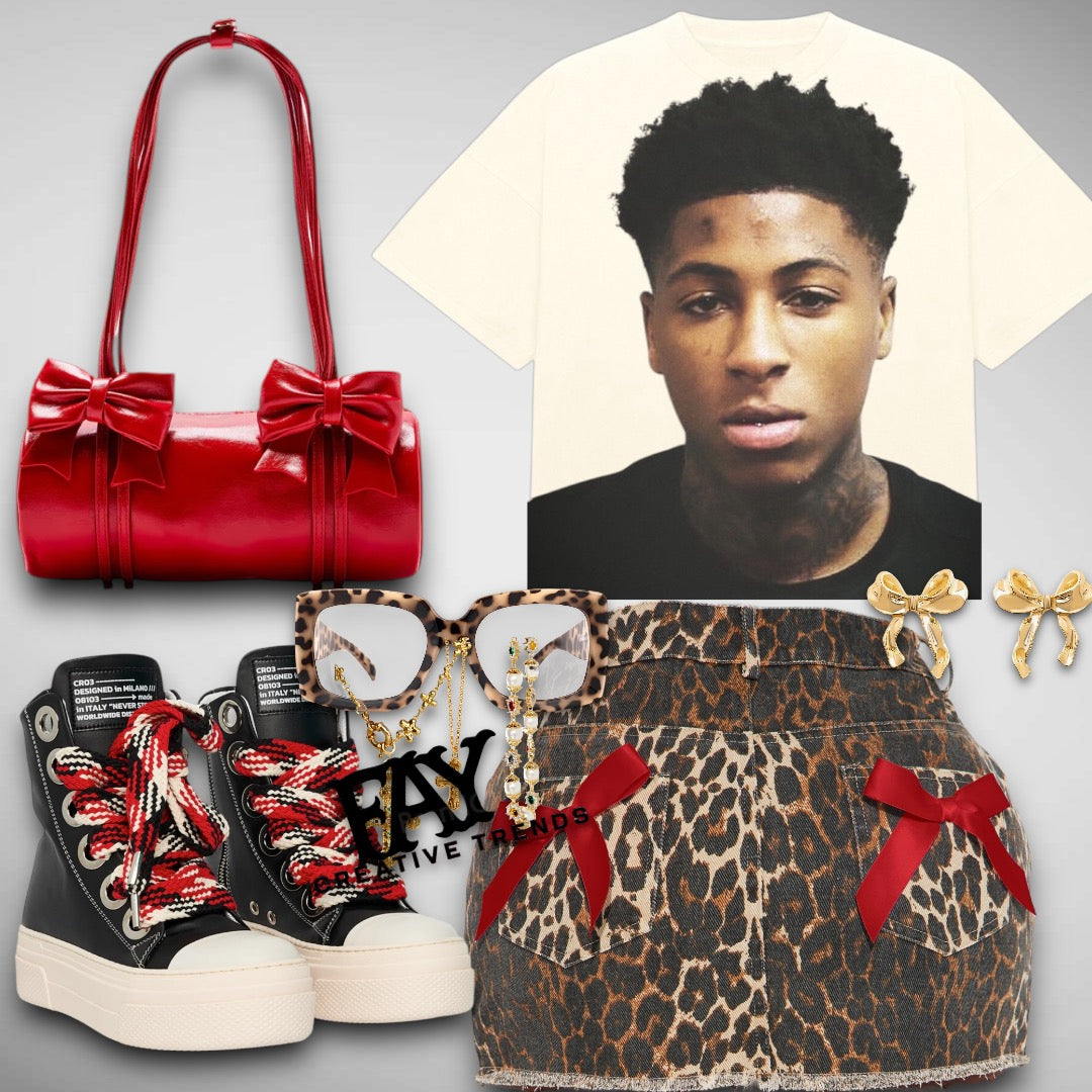 NBA YOUNGBOY OVERSIZED GRAPHIC TEE